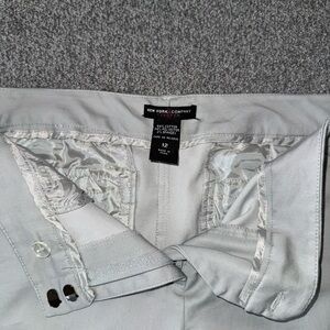 New York & Company Light Gray Trousers